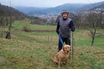 Otra vida. Enrique Fischer en las praderas de Eberbach, el pueblo alemán donde se radicó hace una década