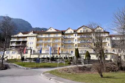 Otra vista del Grand Hotel, enclavado en las montañas bávaras