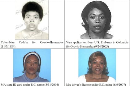 Otras de las fotografías que usó para tramitar diferentes documentos