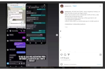 Otras de las pruebas que Josefina presentará a la Justicia