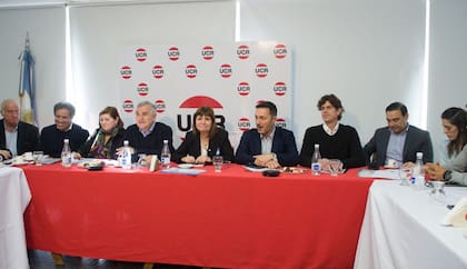 Otras épocas: Bullrich, junto a Morales, Lousteau y Petri