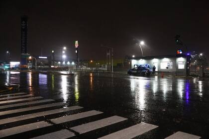 Otro acceso liberado que identificó LA NACION durante la recorrida del viernes: San Martín y General Paz, sin controles. CREDITO FOTO: GERARDO VIERCOVICH