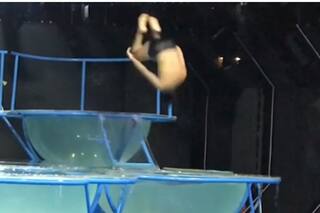 Gabo Usandivaras se golpeó y quedó inconsciente en el aqudance