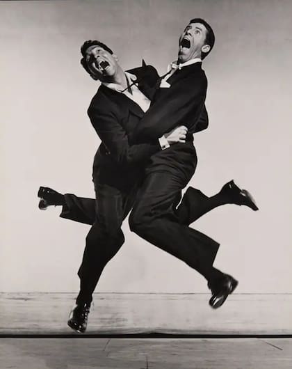 Otro antecedente: Philippe Halsman, "Dean Martin and Jerry Lewis", 1951
© 2015 Philippe Halsman Archive / Magnum Photos