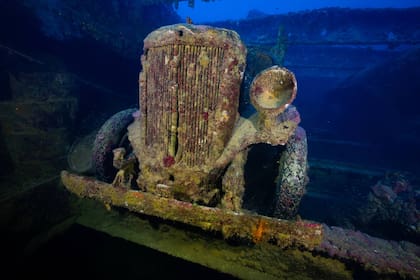 Otro automóvil en el San Francisco Maru
