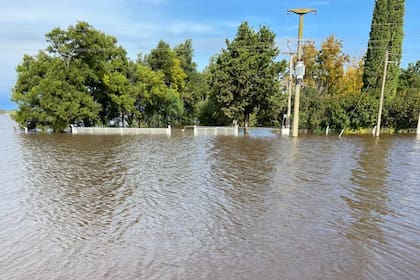 Otro campo bajo el agua en el norte bonaerense