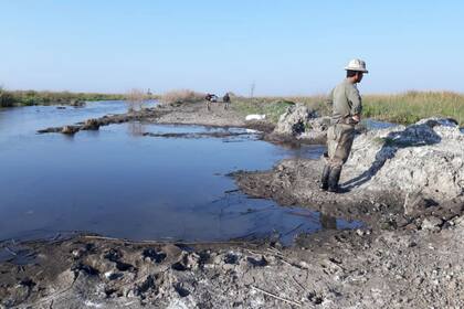 Otro de los caminos en el departamento Vera, en el norte provincial