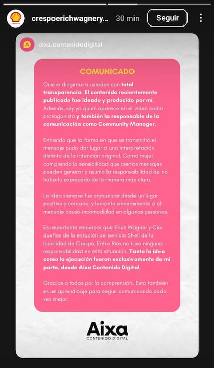 "No va a joder más": el tremendo video que una estación de servicio subió como chiste y terminó en escándalo - Image 2