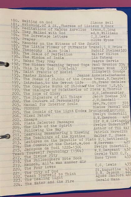 Otro de los libros del listado de la abuela de Ben Myers