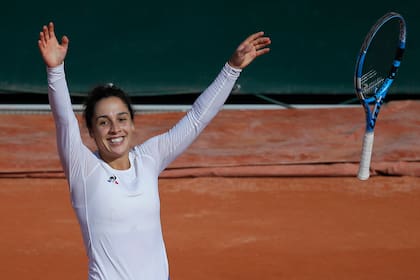 Otro de los nuevos rostros del tenis: la italiana Martina Trevisan eliminó a Kiki Bertens y está entre las ocho mejores de Roland Garros