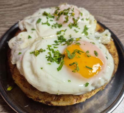 Otro de los toppings de Copetín para sus tortillas: el huevo frito