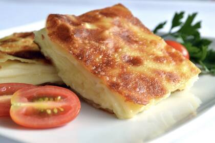 Otro de sus platos éxitos: Subereg de queso