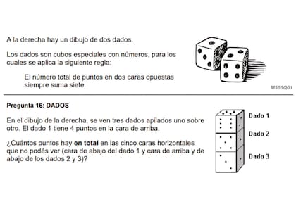 Otro ejemplo dentro de los ejercicios que deberán completar en la prueba