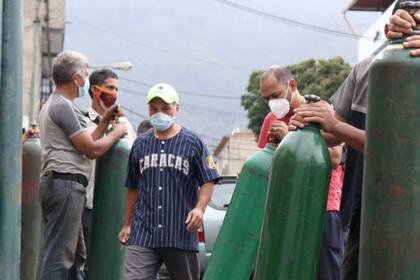 Otro indicador del momento que atraviesa Venezuela es la alta demanda de oxígeno medicinal