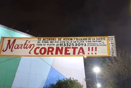 Otro mensaje apuntado a Martín