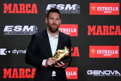 Lionel Messi ganó seis veces la Bota de Oro mientras militaba en Barcelona