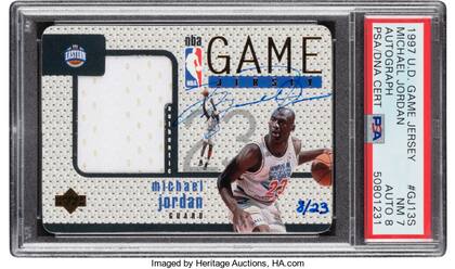 Otros artículos que se subastan de Michael Jordan (Heritage Auctions)
