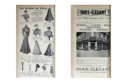 Otros ejemplos de tiendas París: La Ciudad de París y París Élégant.