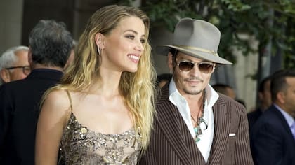 Otros tiempos: Amber Heard y Johnny Depp, en la presentación de La Chica Danesa en el Festival de Cine de Toronto