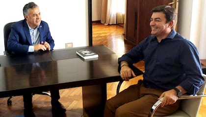 Otros tiempos. Cornejo y De Marchi cuando compartían el mismo espacio político.