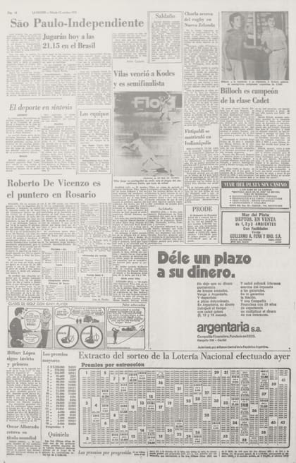 Otros tiempos y la información del yachting con Martín Billoch en LA NACION