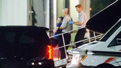 Otto Warmbier a su llegada a la ciudad de Cincinnatti, Estados Unidos