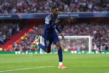 Ousmane Dembélé brilló en la temporada en la que PSG consiguió la primera Champions League de su historia