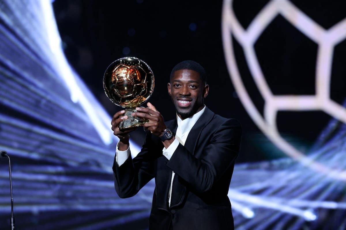 Balón de Oro 2025: Ousmane Dembélé fue elegido el mejor futbolista ...