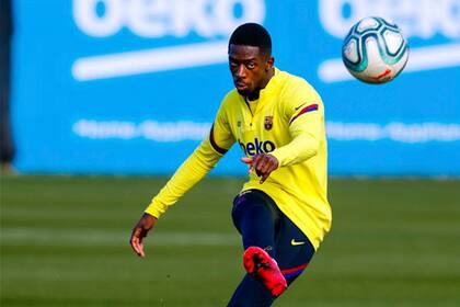 Ousmane Dembelé volvió a sufrir una lesión