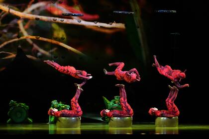 Otro espectáculos del Cirque du Soleil que busca sorprender con sus acrobacias a los espectadores