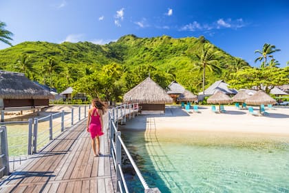 La isla Moorea, en la Polinesia, ocupa el puesto número 9.