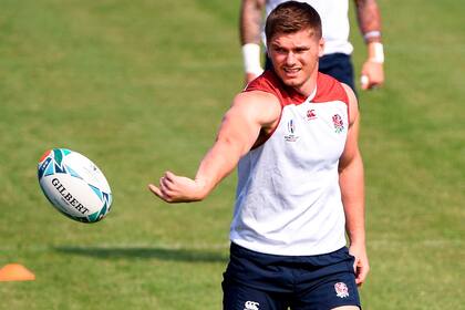 Owen Farrell, el capitán del poderoso seleccionado de Inglaterra