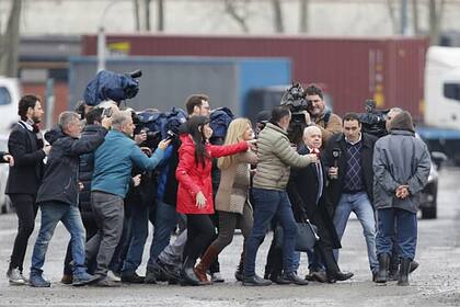 Oyarbide, al salir de los tribunales después de declarar en la causa de los Cuadernos