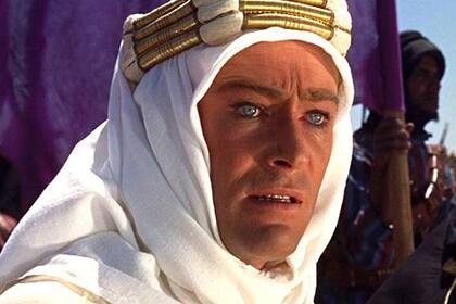 O´Toole, en una escena de Lawrence de Arabia