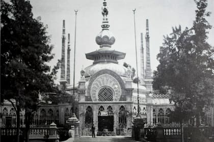 El Pabellón de los Lagos era uno de los edificios más hermosos con los que contaba la ciudad