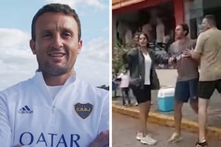 Denuncian a un exjugador de Boca Juniors por pelearse con un vendedor ambulante de River