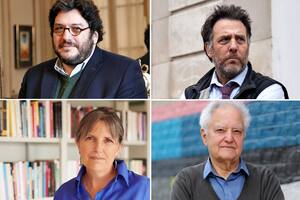 Pablo Avelluto, Mariano Llinás, Claudia Piñeiro y Hugo Vezzetti