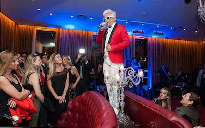 Con su show de rock en el Faena Hotel