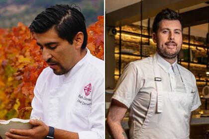 Pablo Cáceres y Pedro Chavarría