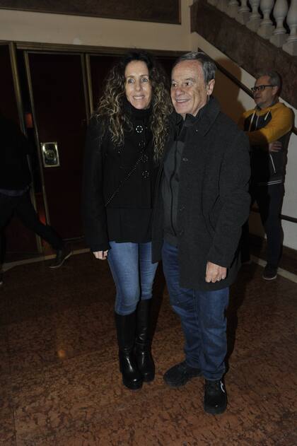 Pablo Codevilla convirtió la invitación en una cita romántica con su esposa, Noelí Calvo