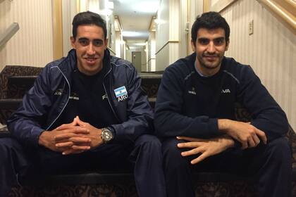 Pablo Crer y Martín Ramos con la satisfacción tras la victoria