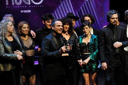 Pablo Del Campo y todos los artistas de Querido Evan, la obra que se llevó la mayor cantidad de premios Hugo de la última edición, participarán de un concierto junto al elenco de Casi normales