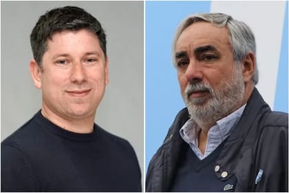 Pablo Domenichini y Miguel Fernández, conductores de la UCR de la provincia de Buenos Aires