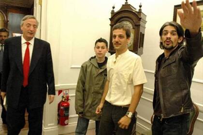 Pablo Echarri se reunió con Néstor Kirchner en 2005 para pedir por la ley para la protección de la propiedad intelectual de los actores