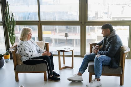 Pablo en la casa de Lidia: "Para nosotros fue muy gratificante recibir su mensaje. A mí, en lo personal, me emocionó hasta las lágrimas"