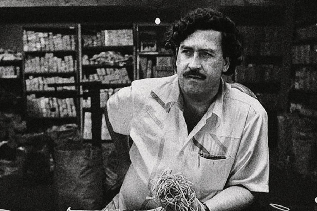 Pablo Escobar, en Colombia, en su mejor momento como líder del narcotráfico Pablo Escobar, en Colombia, en su mejor momento como líder del narcotráfico