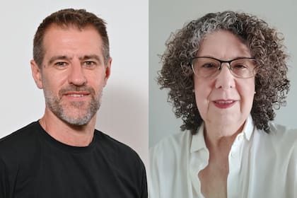 Pablo Fiuza, presidente de la Fundación TINC y director del Proyecto DANE, y Elisa Nudman, integrante del Proyecto