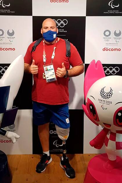 Pablo Giménez disfruta su primera participación olímpica en Tokio 2020