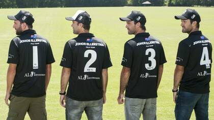 Pablo, Gonzalo, Facundo y Nicolás Pieres, juntos desde 2015