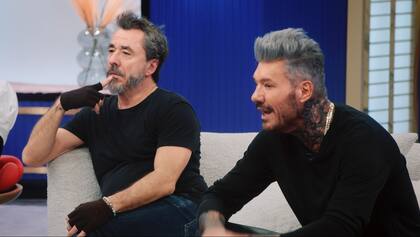 Pablo Granados y Marcelo Tinelli en uno de los episodios de LOL Argentina, el ciclo de Prime Video